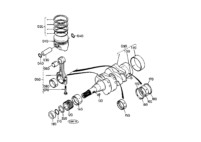 Piston/Crankshaft