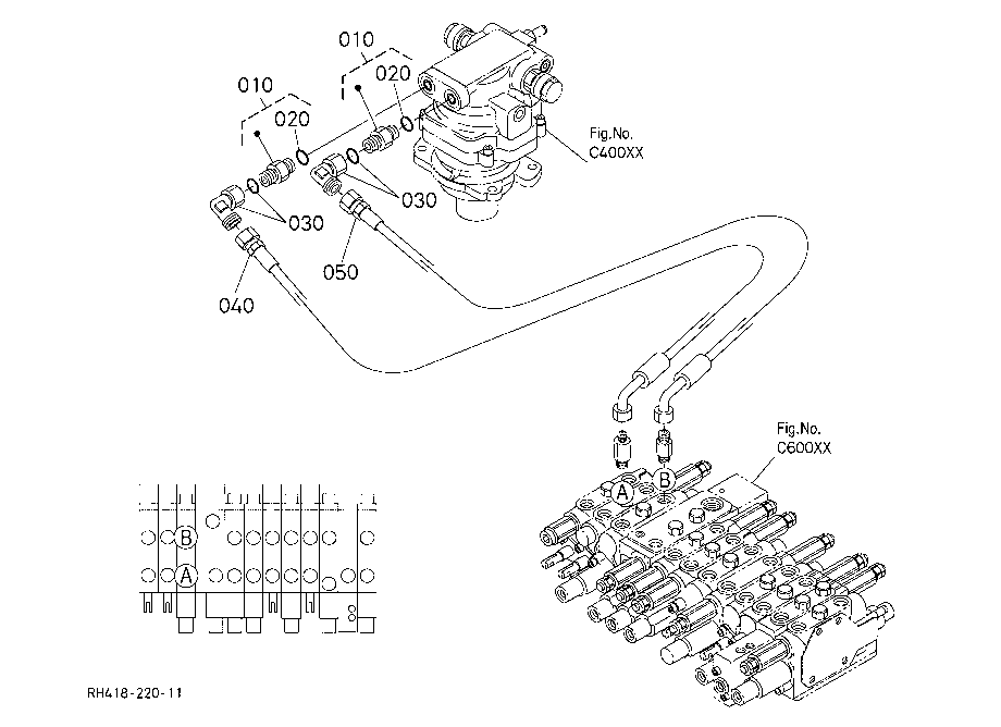 Oil Piping (Swivel)