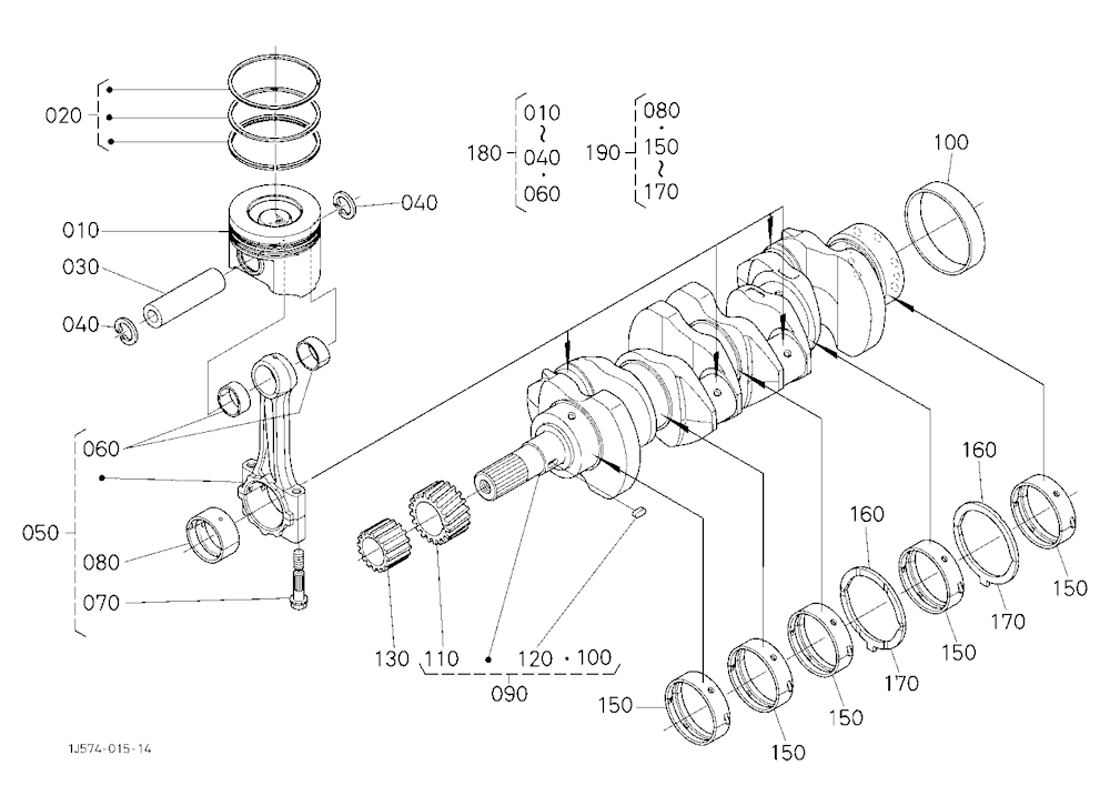 Piston And Crankshaft