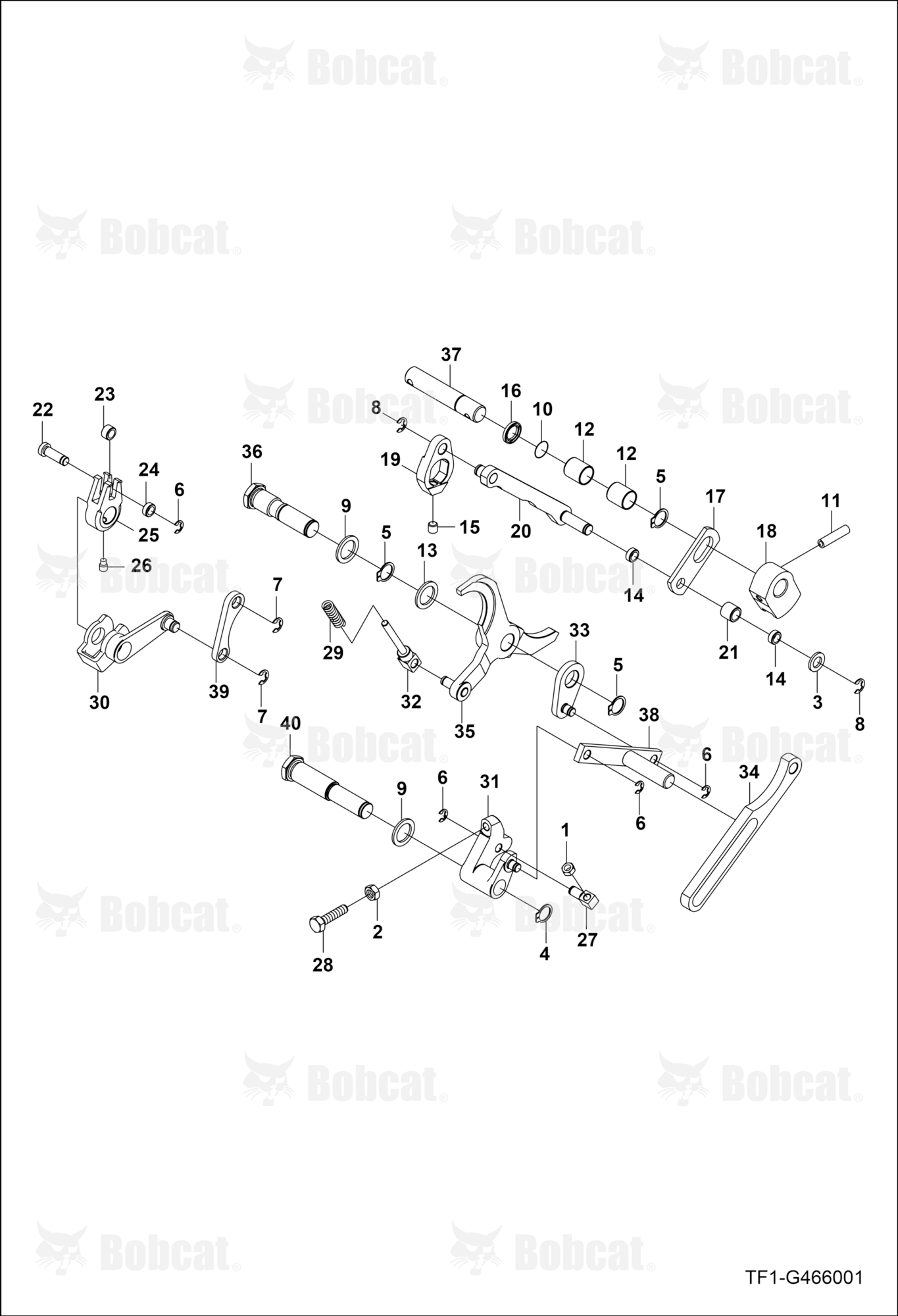 Hydraulic System Group (Lever)