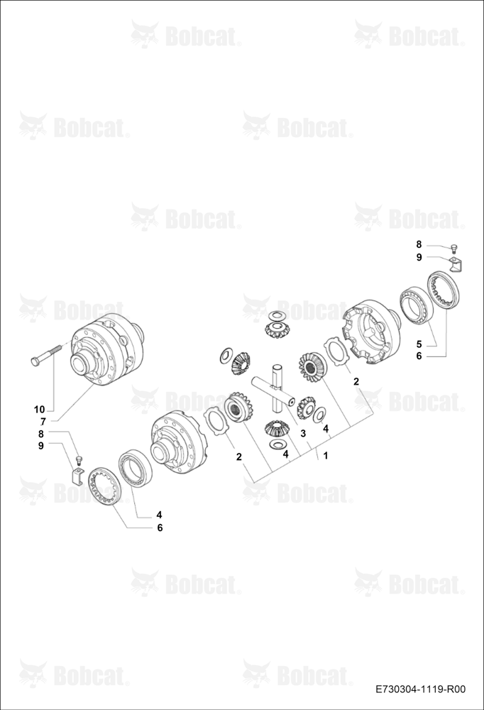 Front Axle (Differential 4WD)