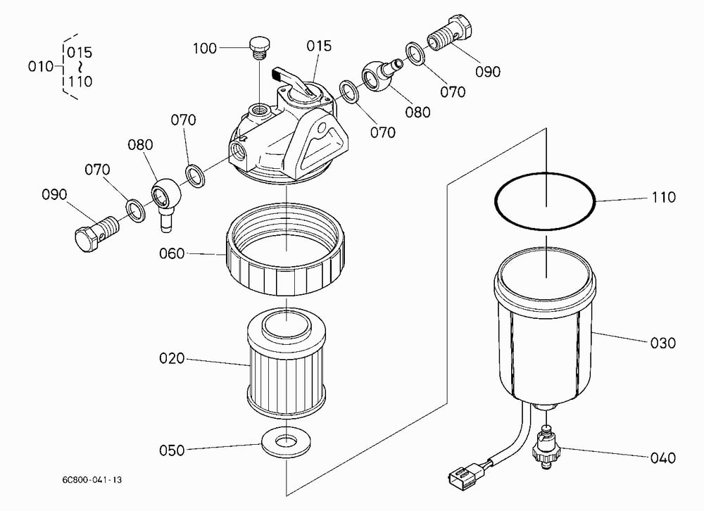 SEPARATOR [COMPONENT PARTS]