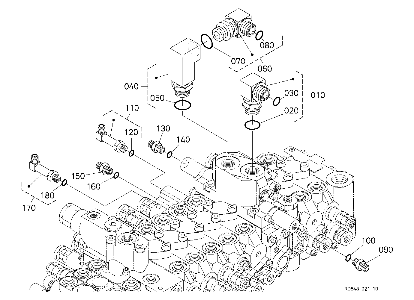 Control Valve (Travel Independence)
