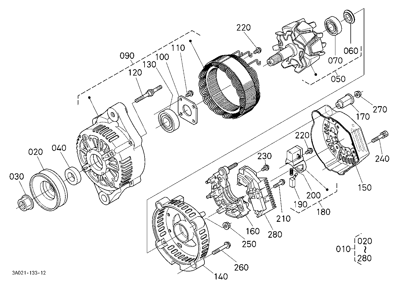 Alternator [Component Parts]