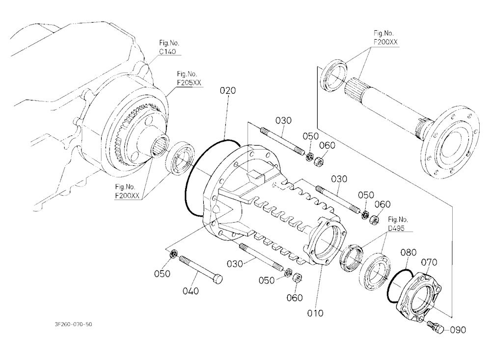 Rear Axle Case