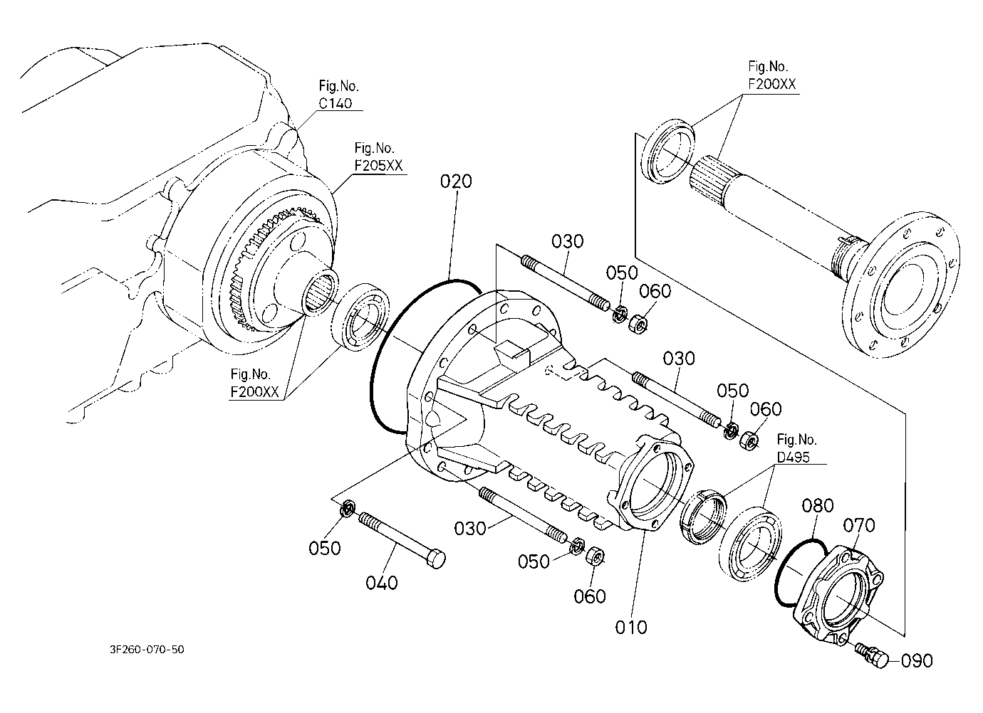 Rear Axle Case