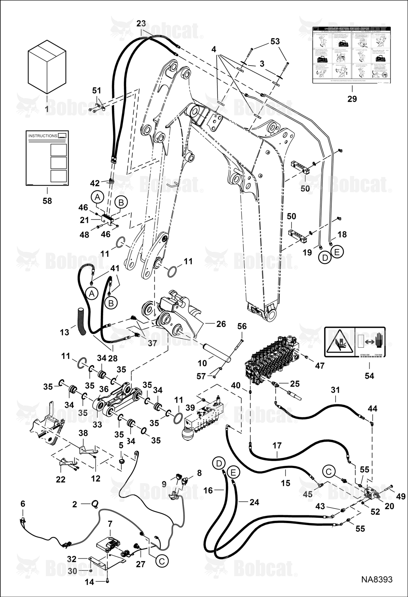 Pin Grabber Quick Coupler (Kit)