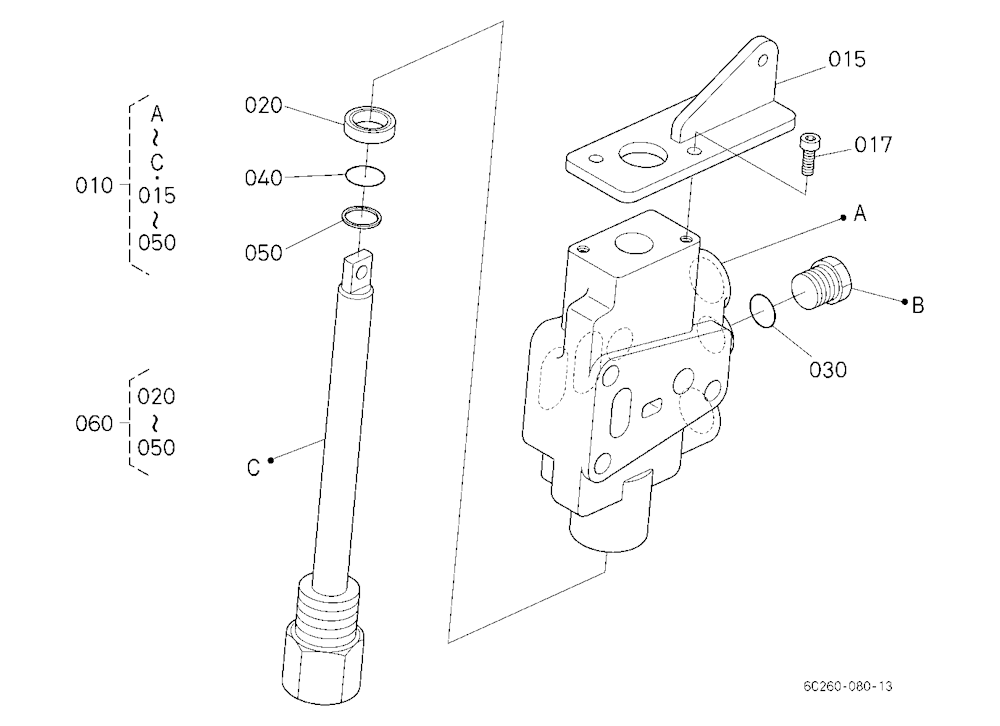 Auxiliary Control Valve [Component Parts] [Option]
