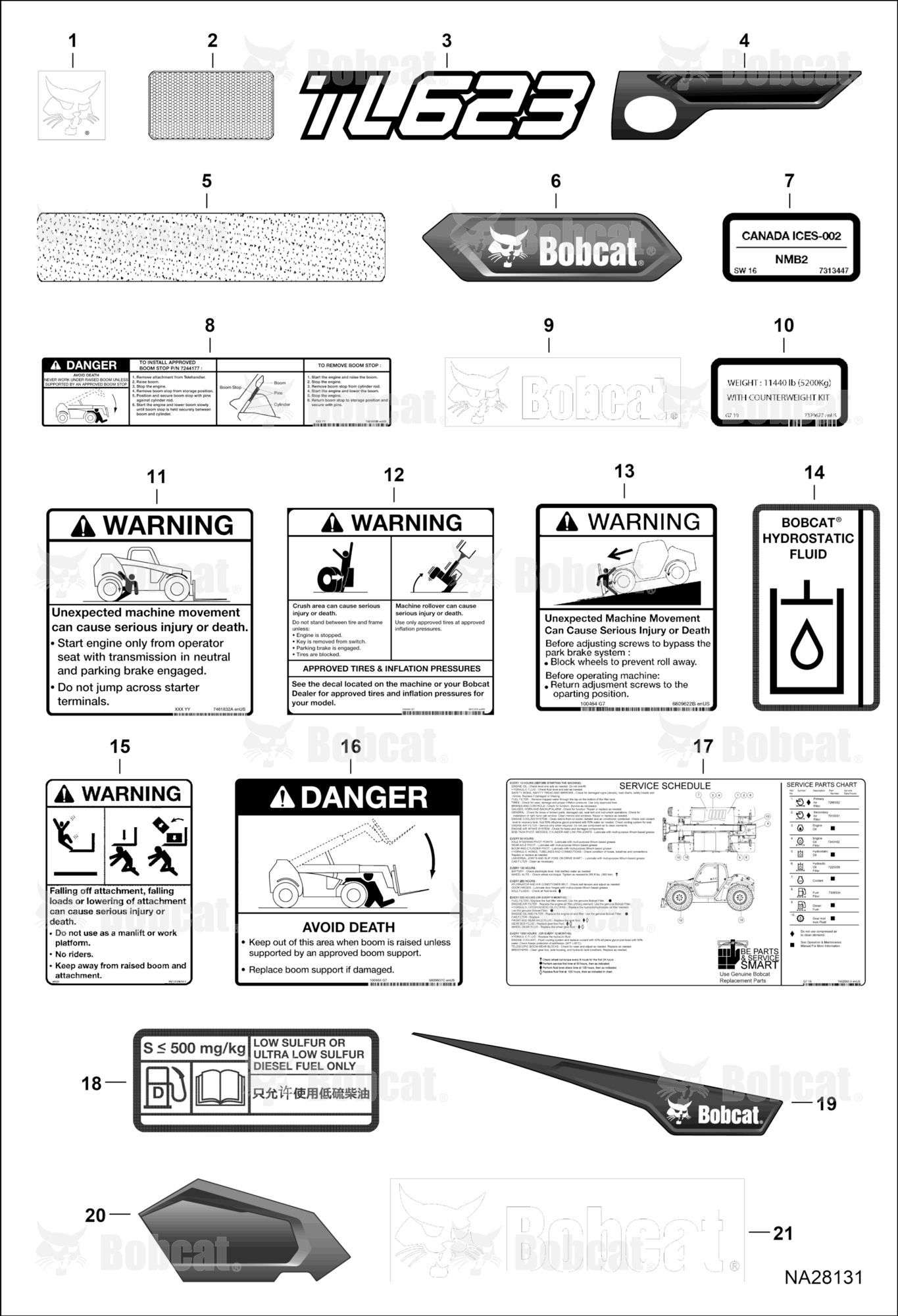 Decals (Outside)