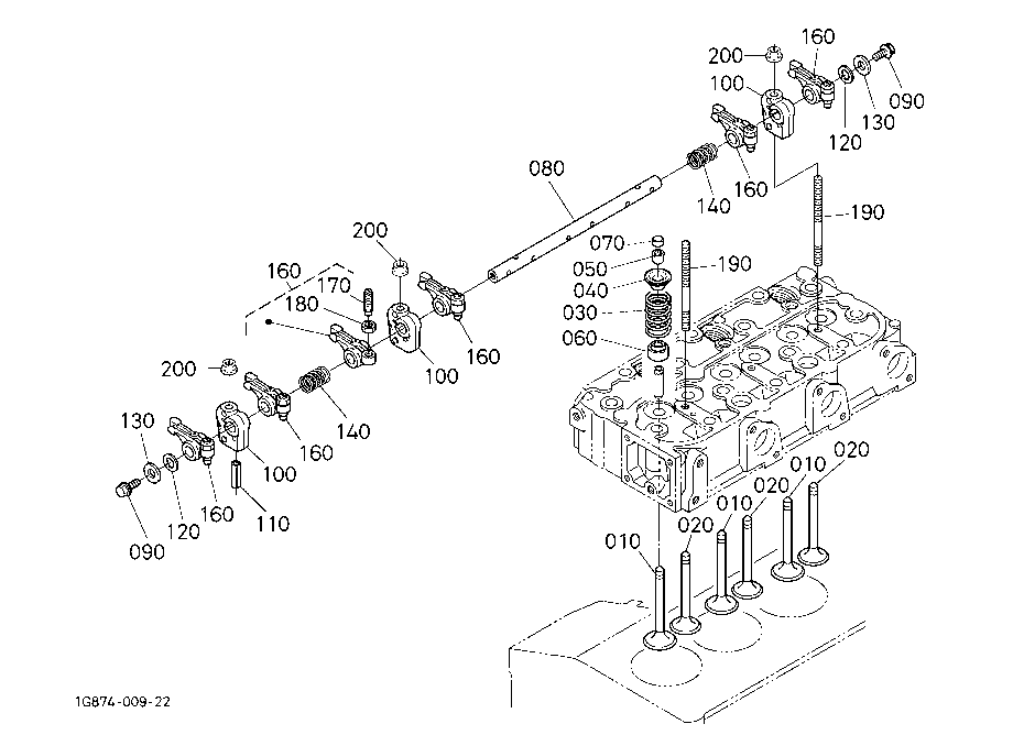 Valve And Rocker Arm