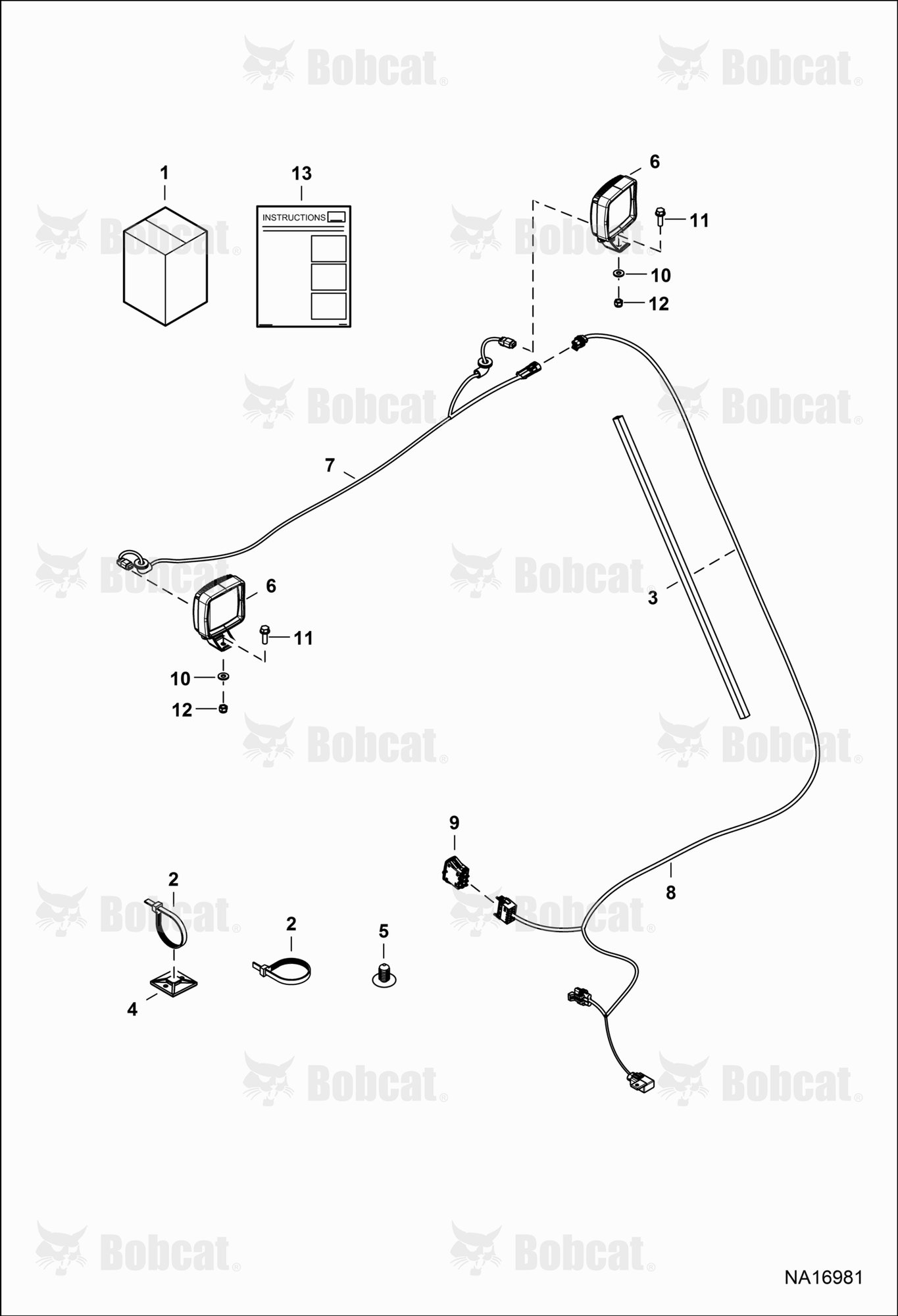 Front Worklight Kit