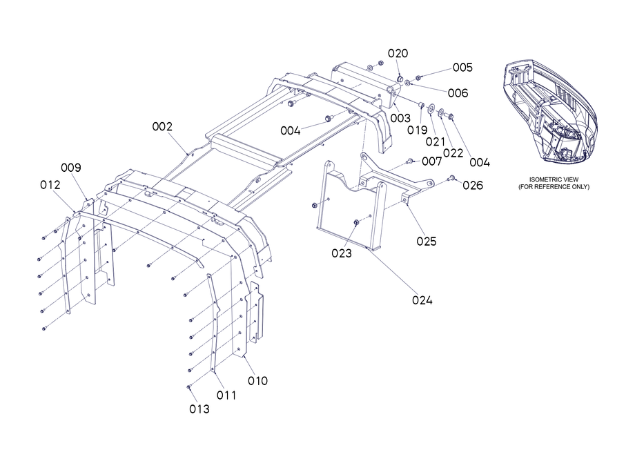 Hood Sub-Assembly (Part 1)