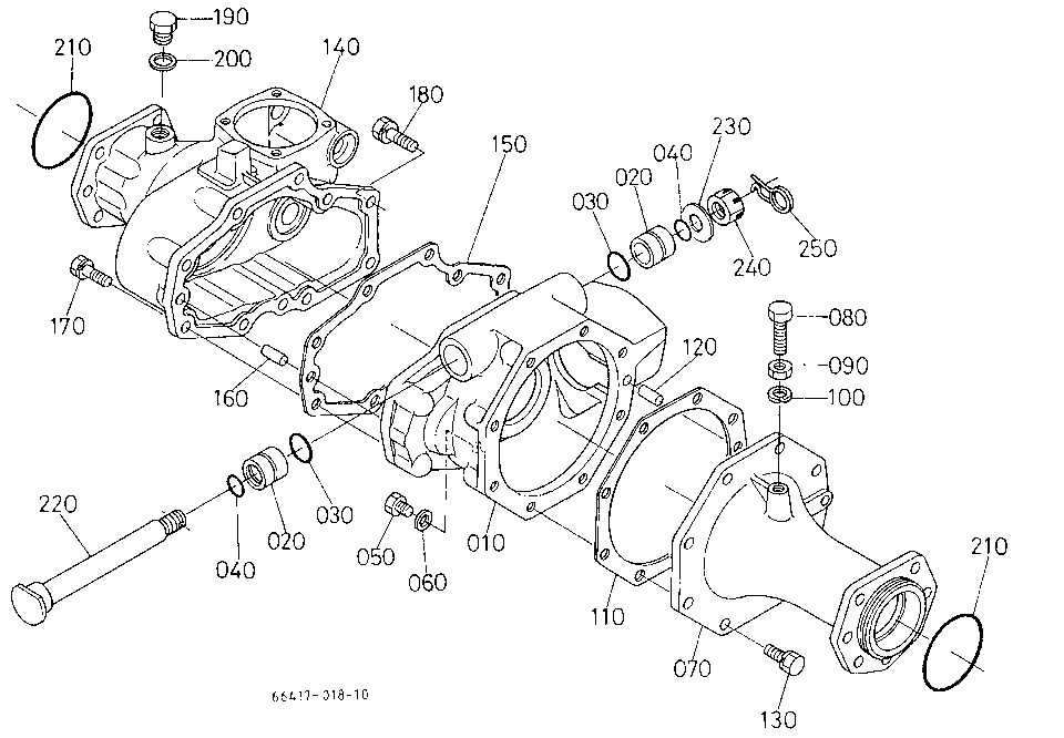 Front Axle Case [With Bi-Speed Turn]