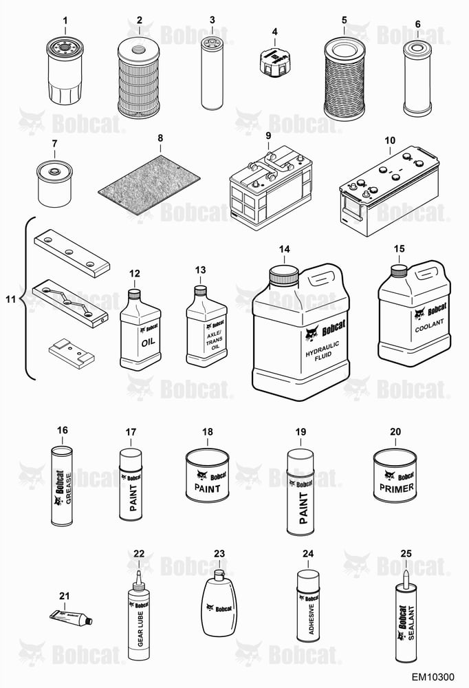 Maintenance Items (Service Parts)