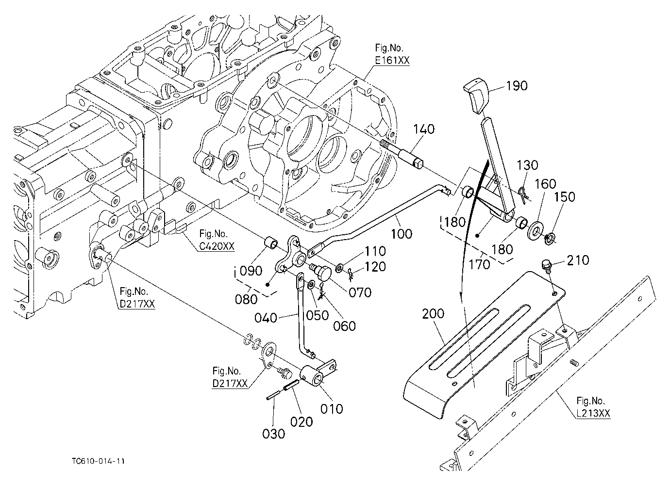 Range Shift Lever