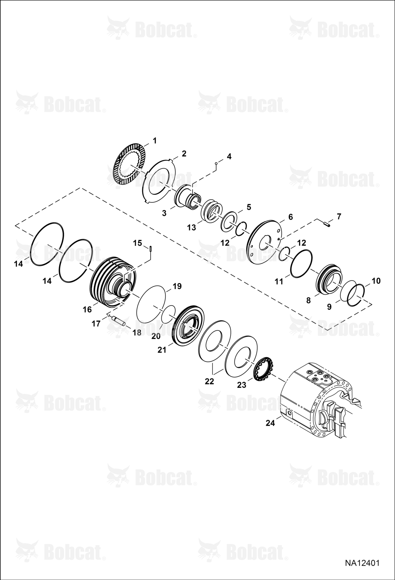 Front Axle (Brakes)  B3ZH11001 - B3ZH15051, B3YF11001 - B3YF15052, B3Z811001 - B3Z815081, B3YD11001 - B3YD15113