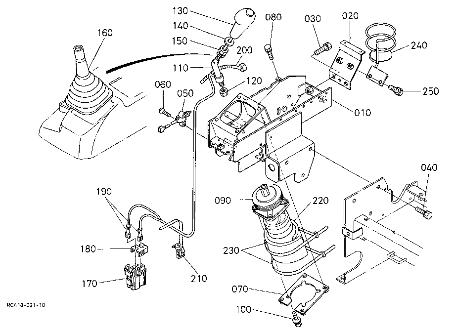Control Lever (Lever Rh)