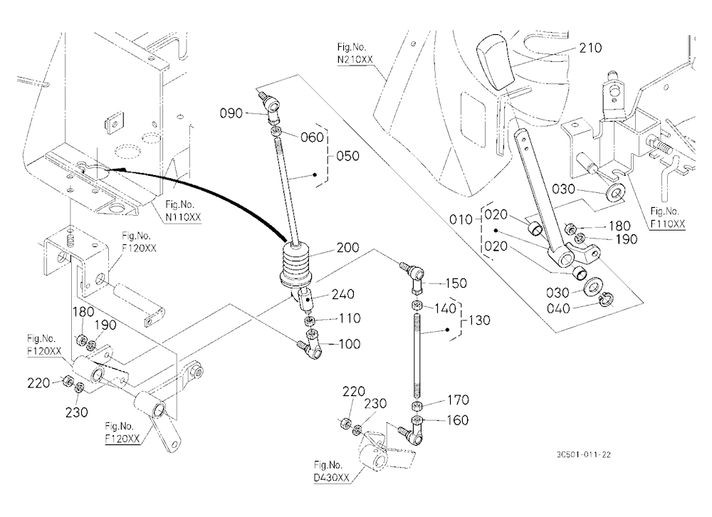 Range Gear Shift Lever