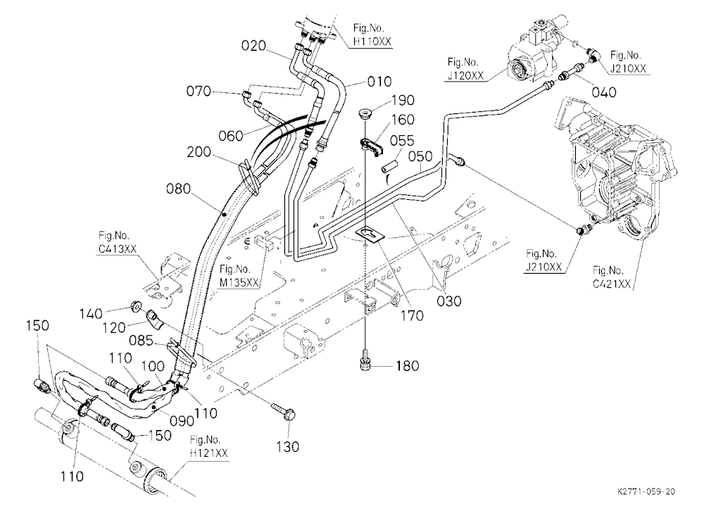 Hydraulic Oil Line (Steering)