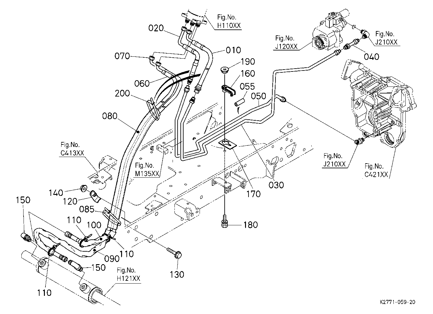 Hydraulic Oil Line (Steering)