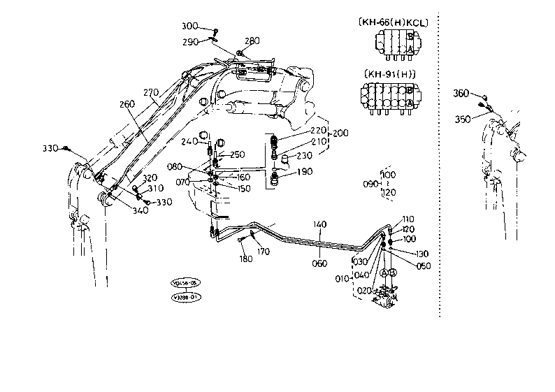 Oil Piping (S/P) [Kh-66(H) Kcl] [Kh-91(H)]