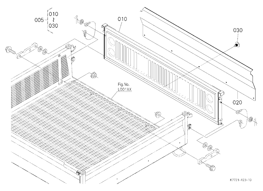 Gate Kit [Bed Liner] [Option]