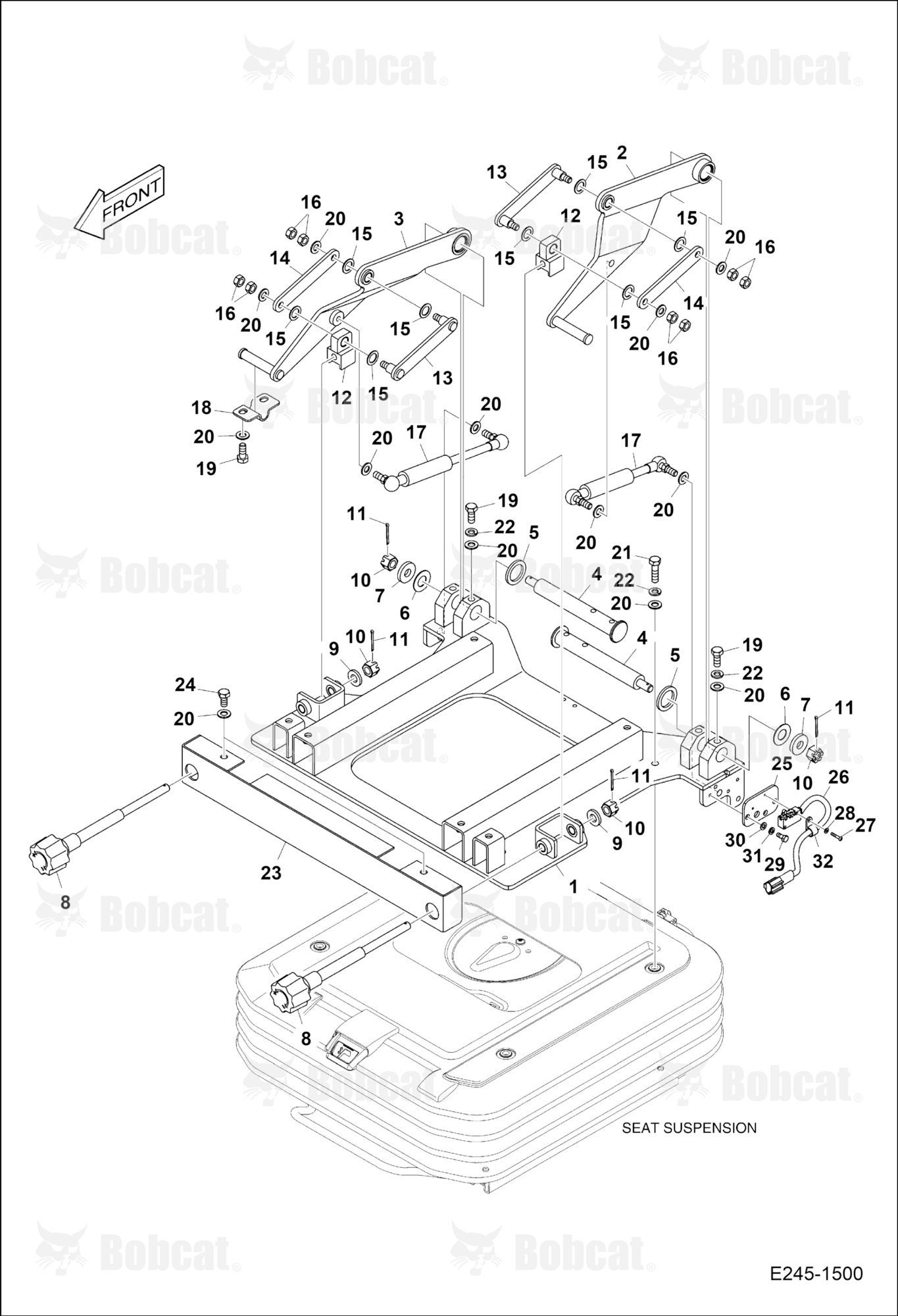 Seat Sliding Plate