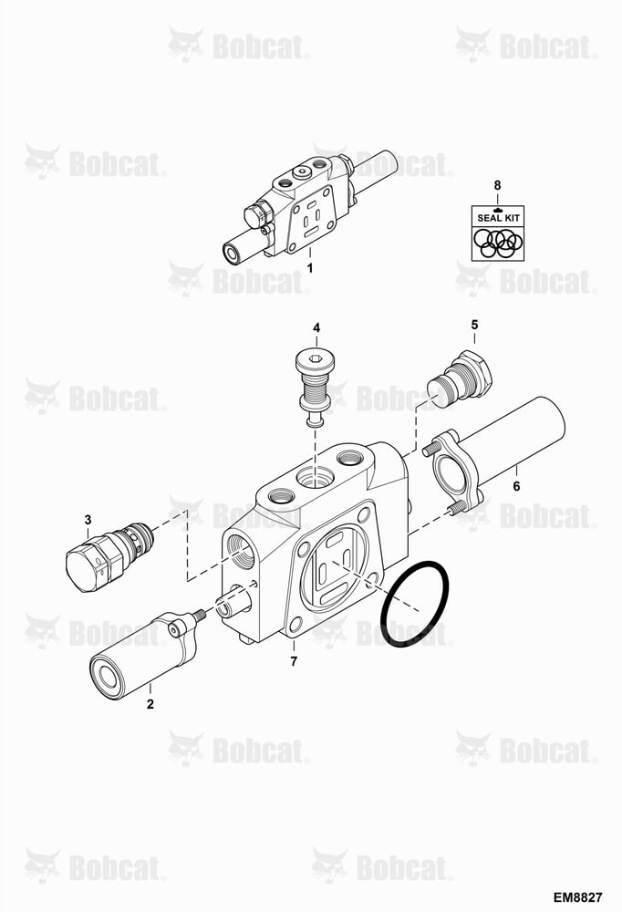 Valve Section (Arm) AB4711501 & Above