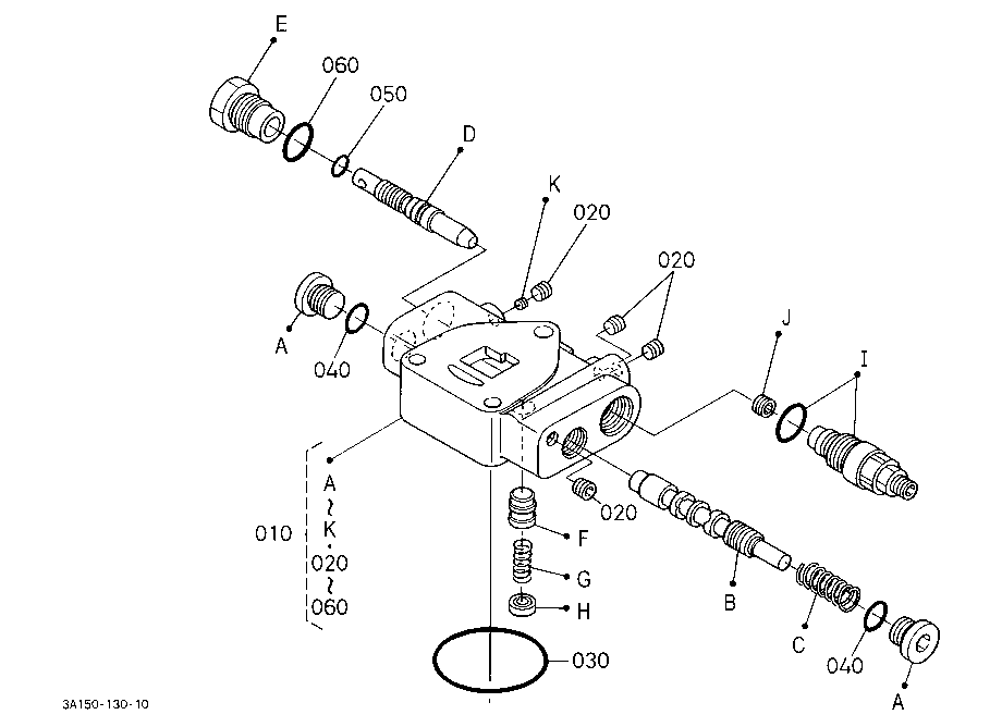 Auxiliary Control Valve (Fc) [Component Parts] [Op