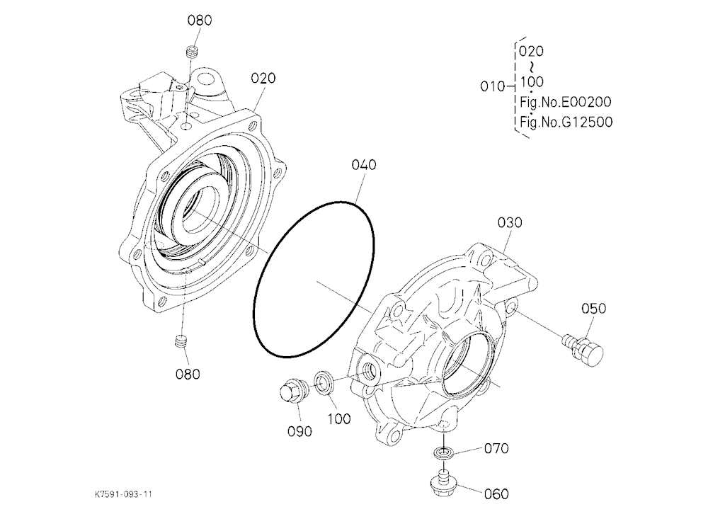 Front Axle Case (Left)