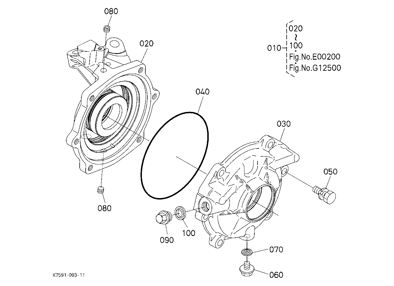 Front Axle Case (Left)