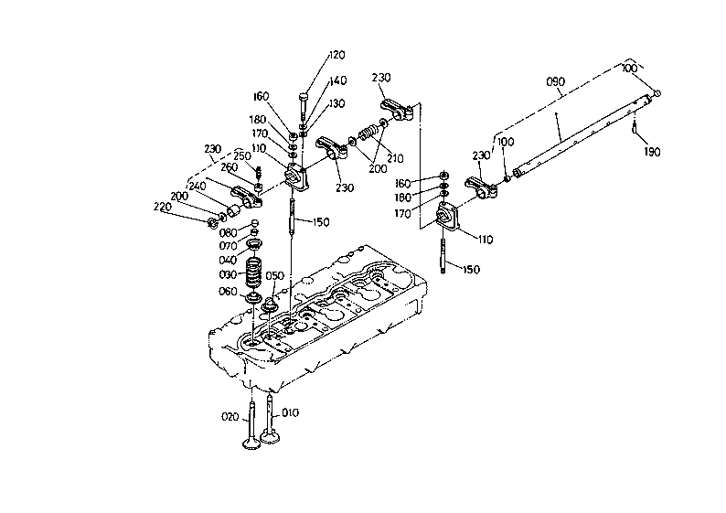 Valve And Rocker Arm