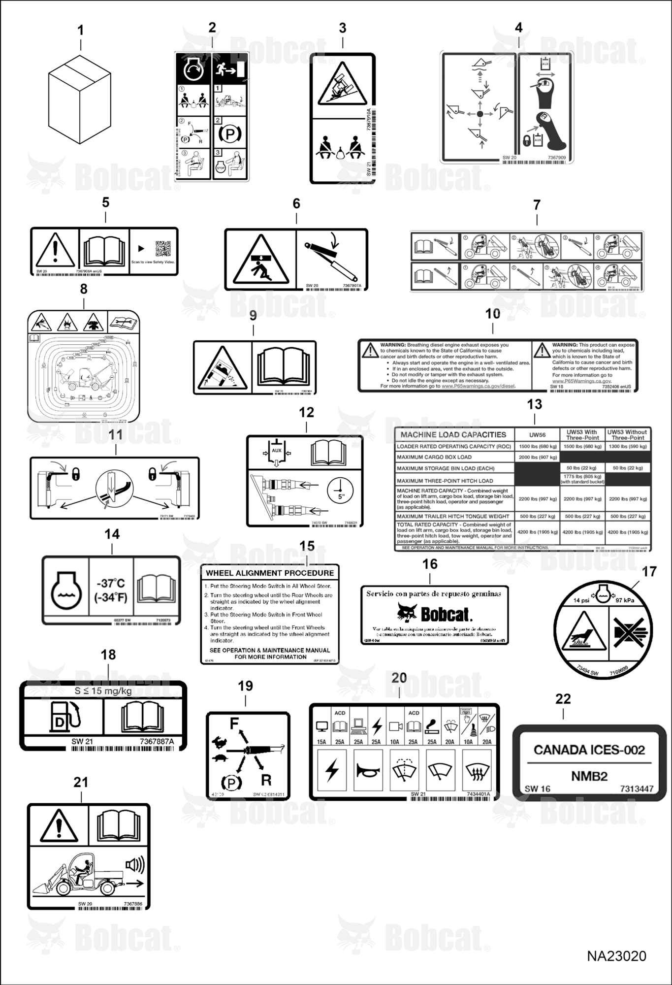 Decals (Inside)