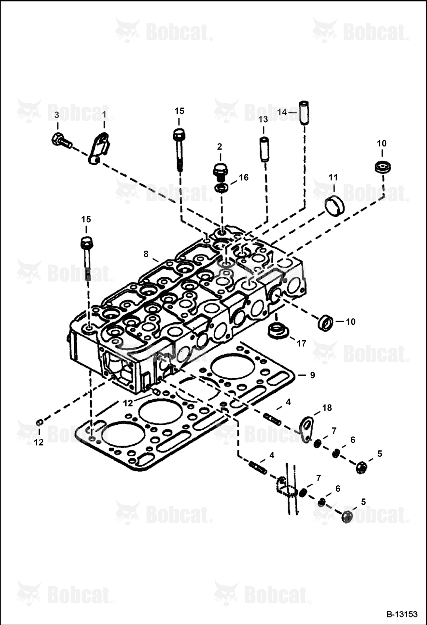 Cylinder Head (Kubota - V2203)