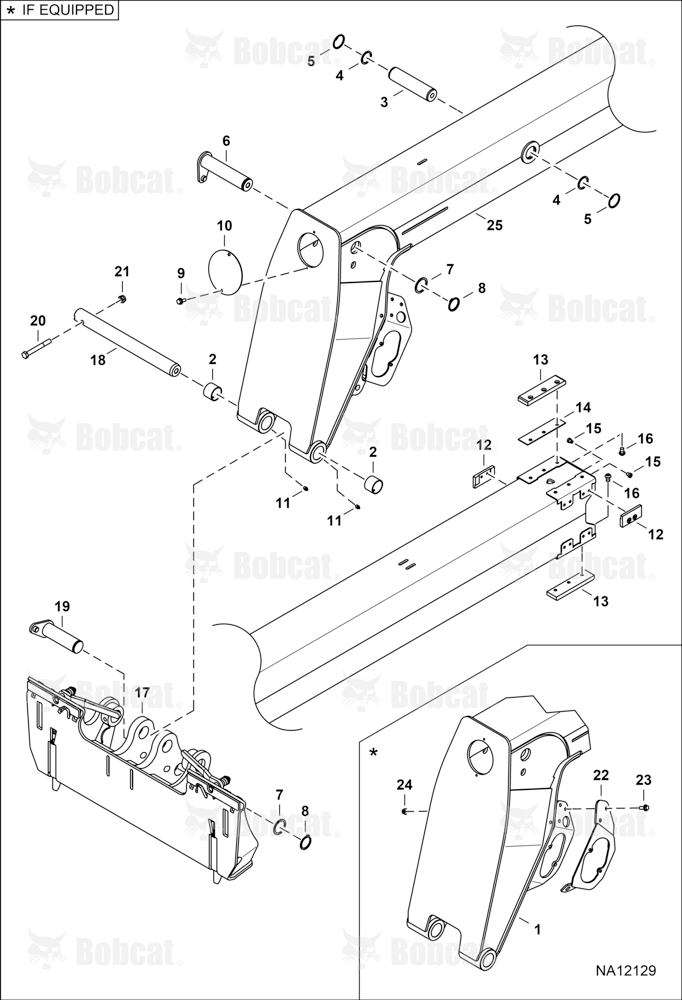 Inner Boom  B5AY11001 - B5AY13000