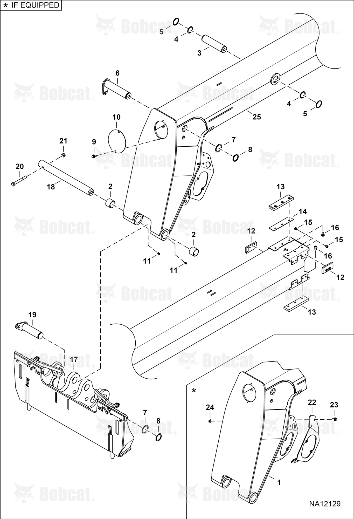 Inner Boom  B5AY11001 - B5AY13000