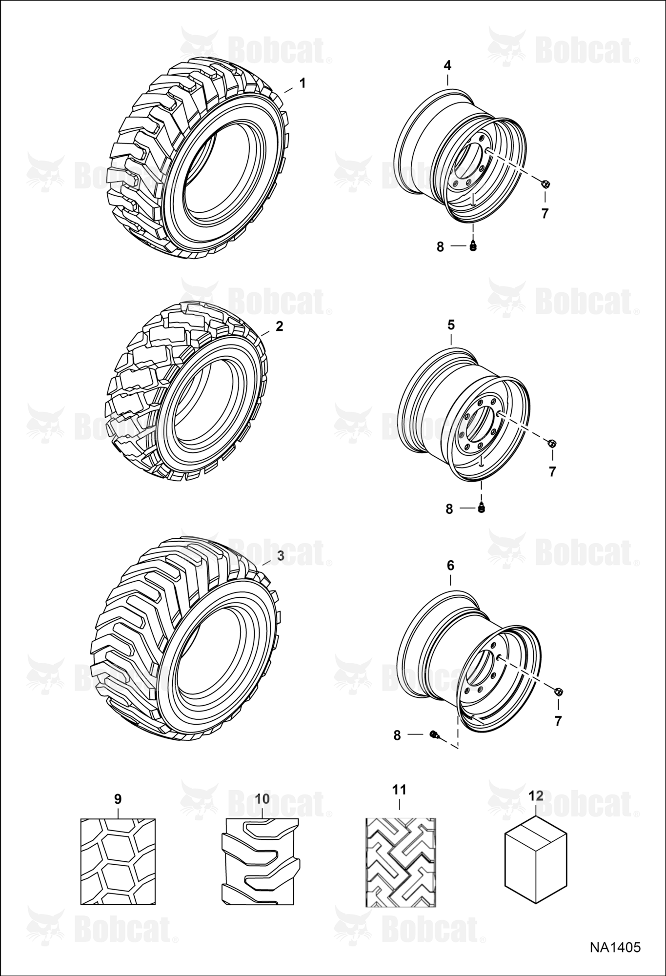 Tires & Rims (Pneumatic Tire)