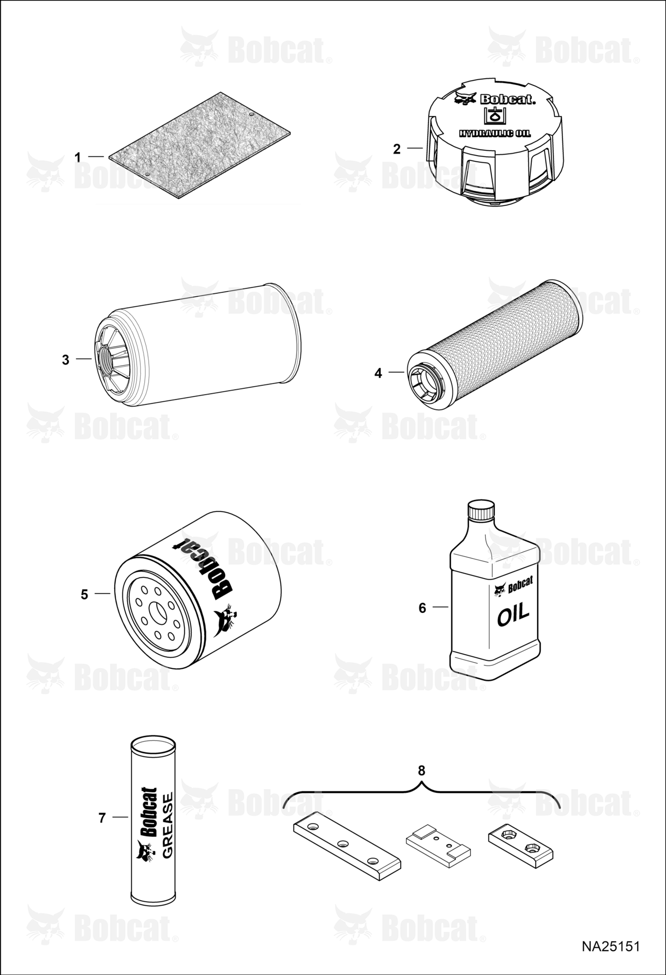 Scheduled Maintenance Items (Every 500 Hours Or Every 12 Months)