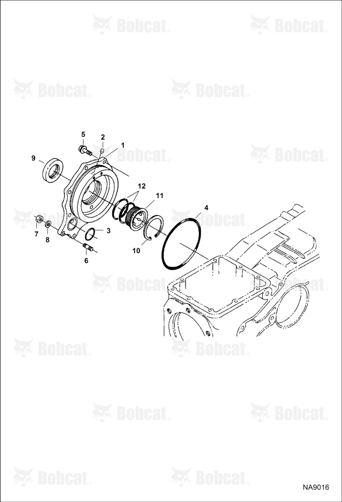 Engine (Main Bearing Case)