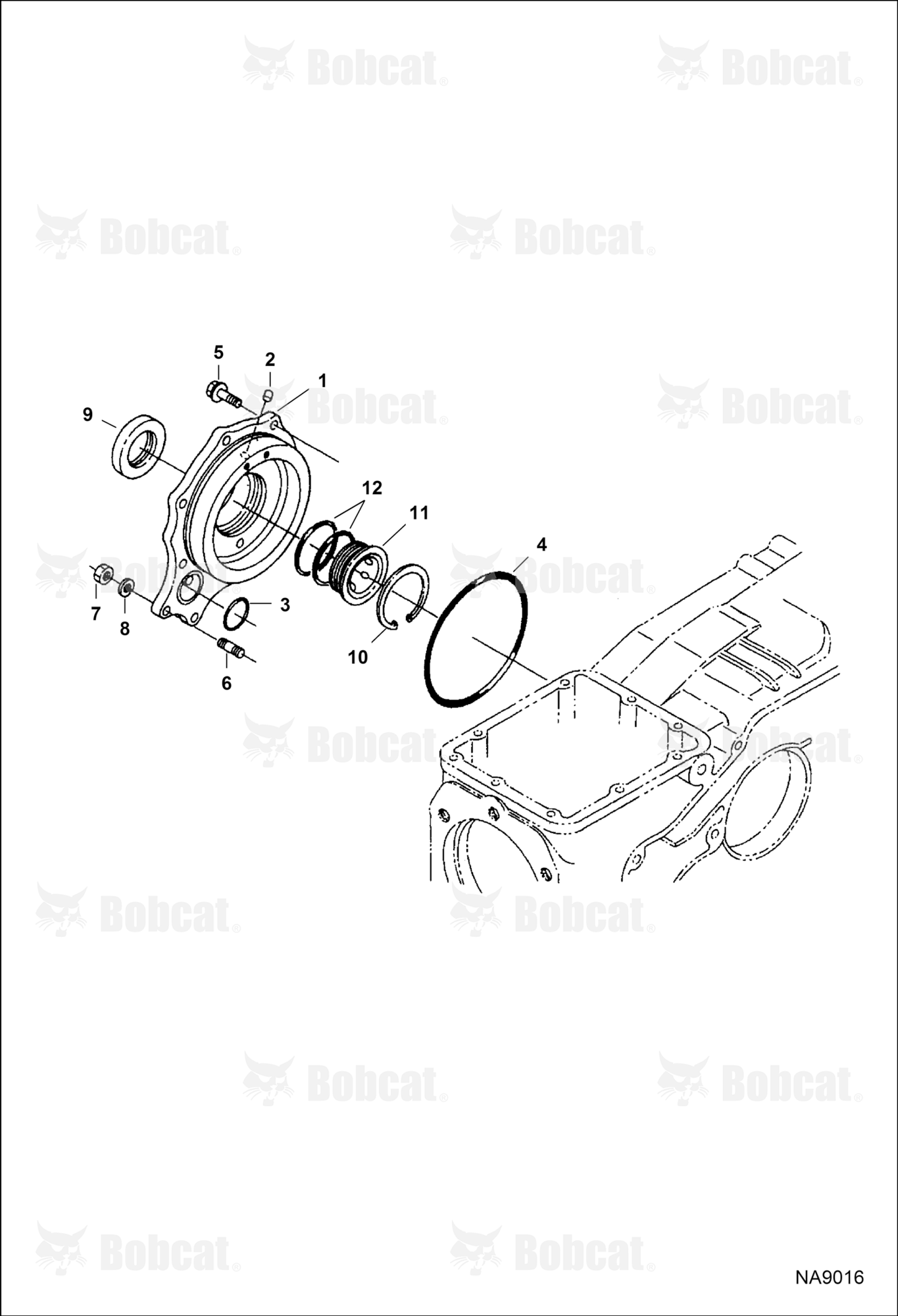 Engine (Main Bearing Case)