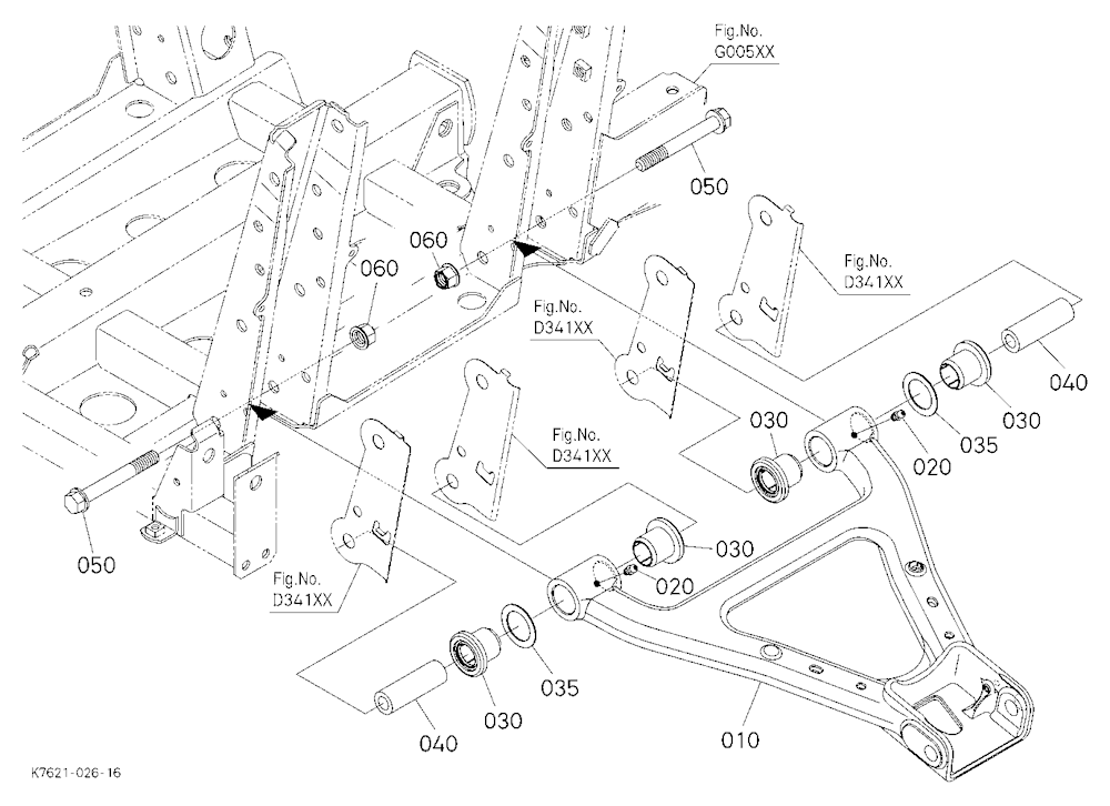 Rear Suspension Arm (Left Lower)