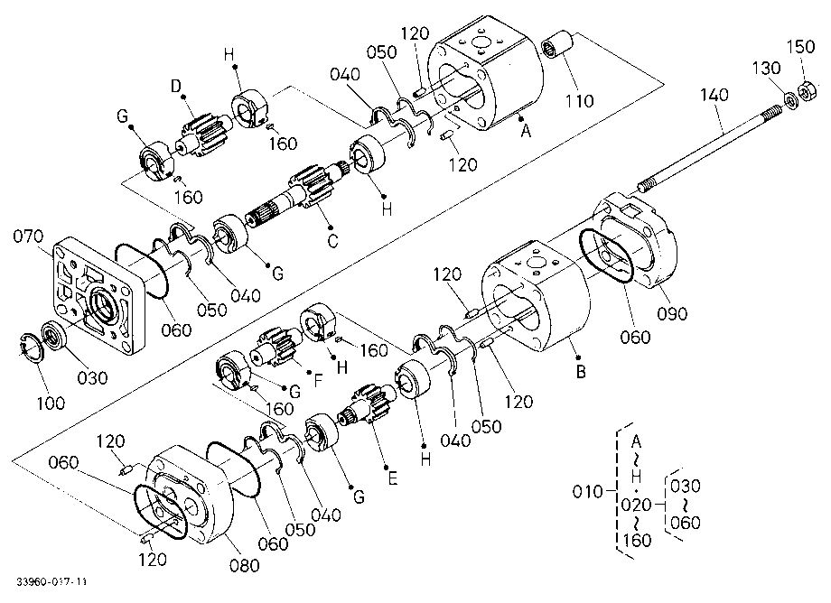 Hydraulic Pump [Component Parts]