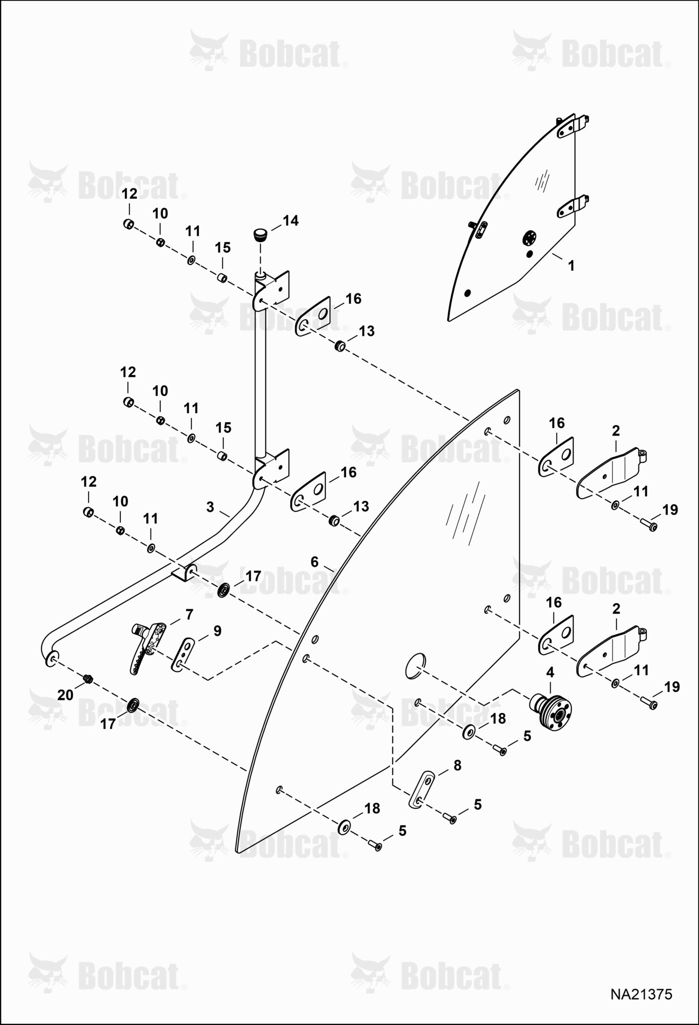 Operator CAB (Door Window)