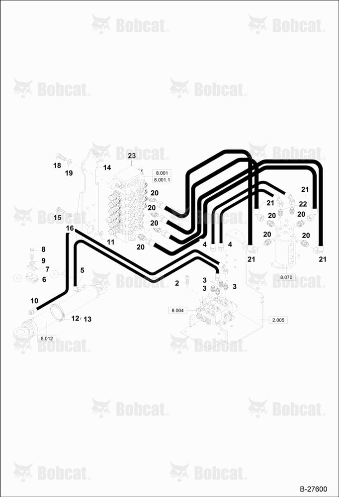 Hydraulic Installation (ARTICULATION, DRIVE)
