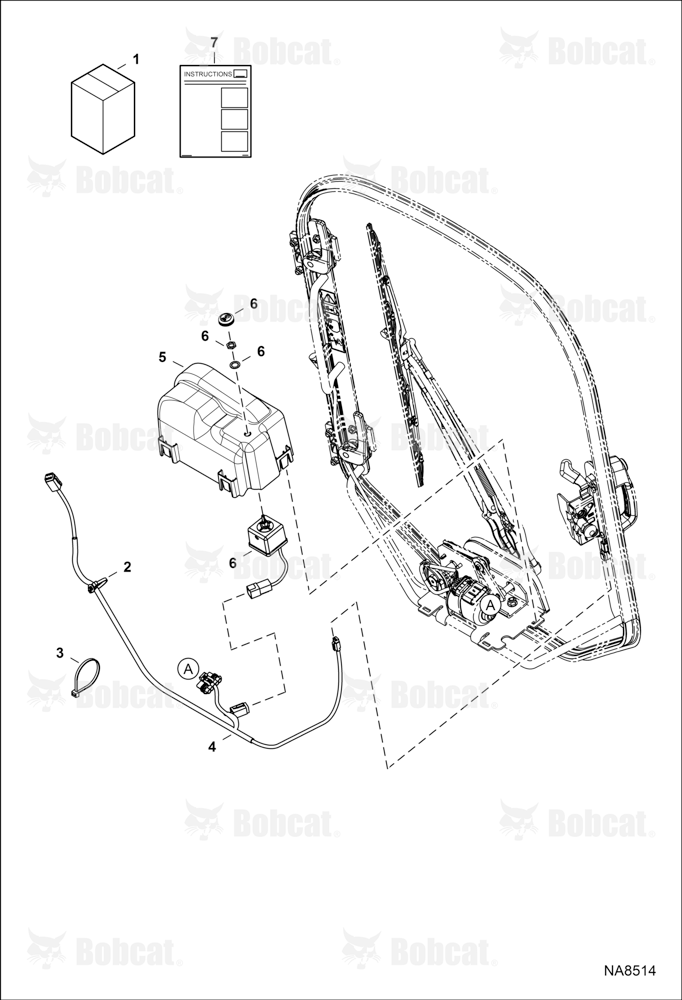 Intermittent Wiper Kit (Cab Door)