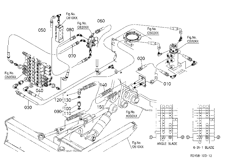 Oil Piping (Angle Blade)