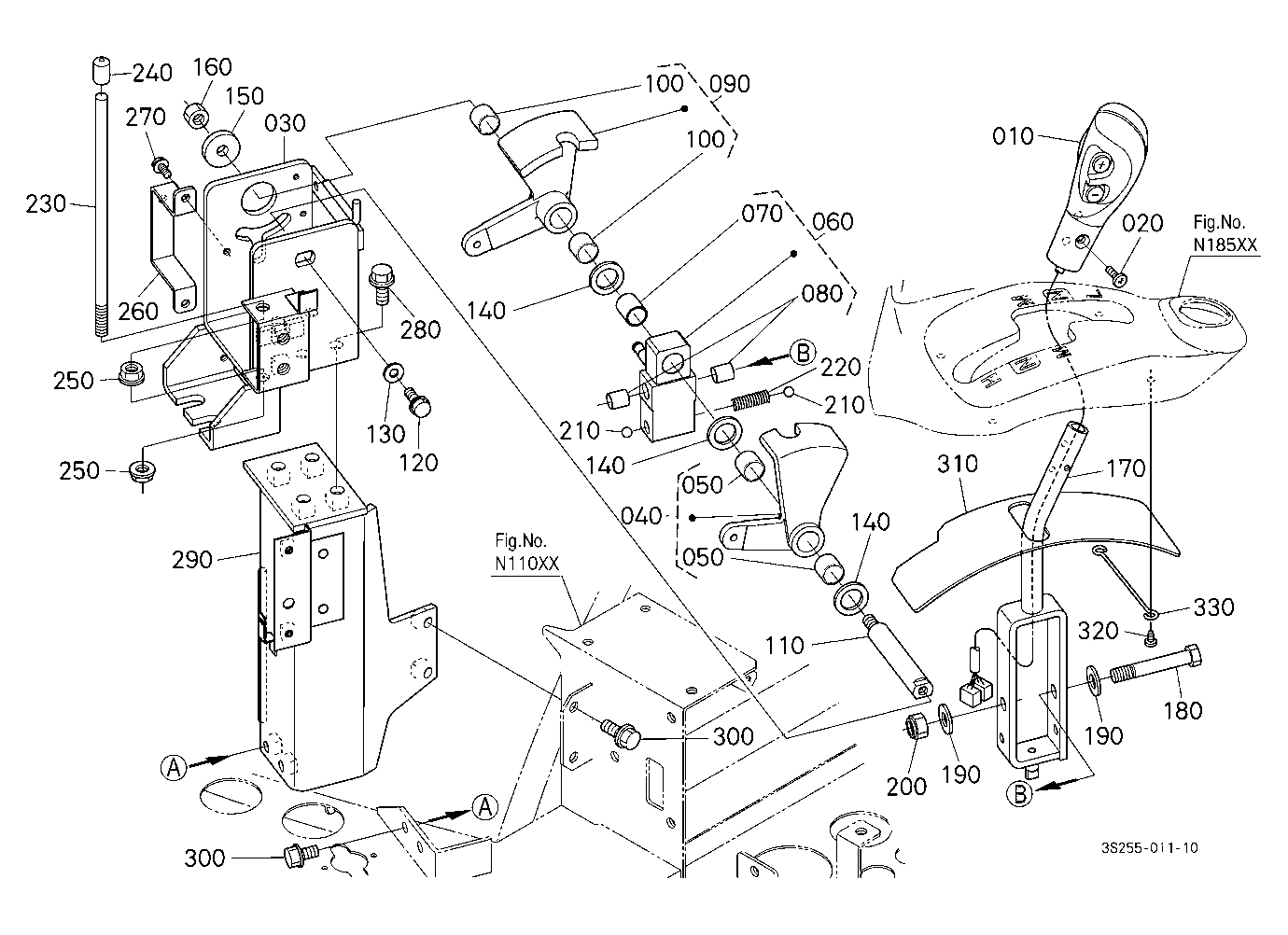Main Gear Shift Lever