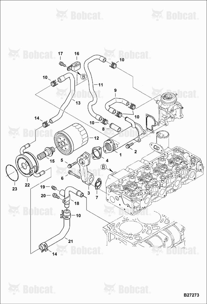 Exhaust Gas Recirculation (EGR Cooler)