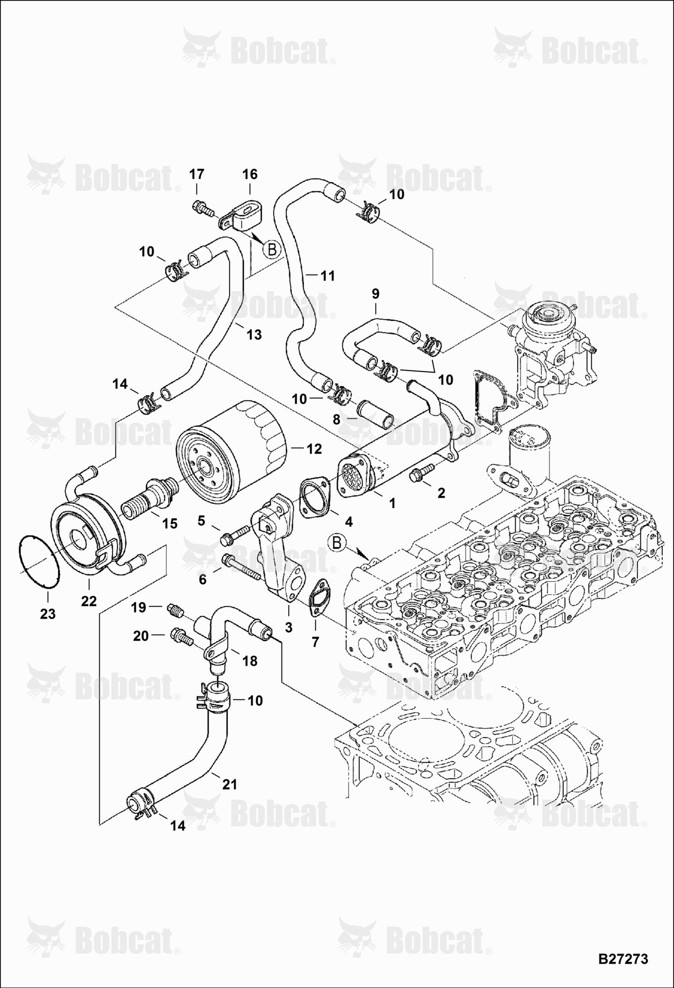 Exhaust Gas Recirculation (EGR Cooler)