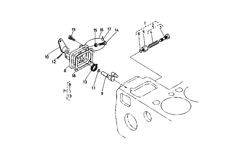 Engine Stop Lever